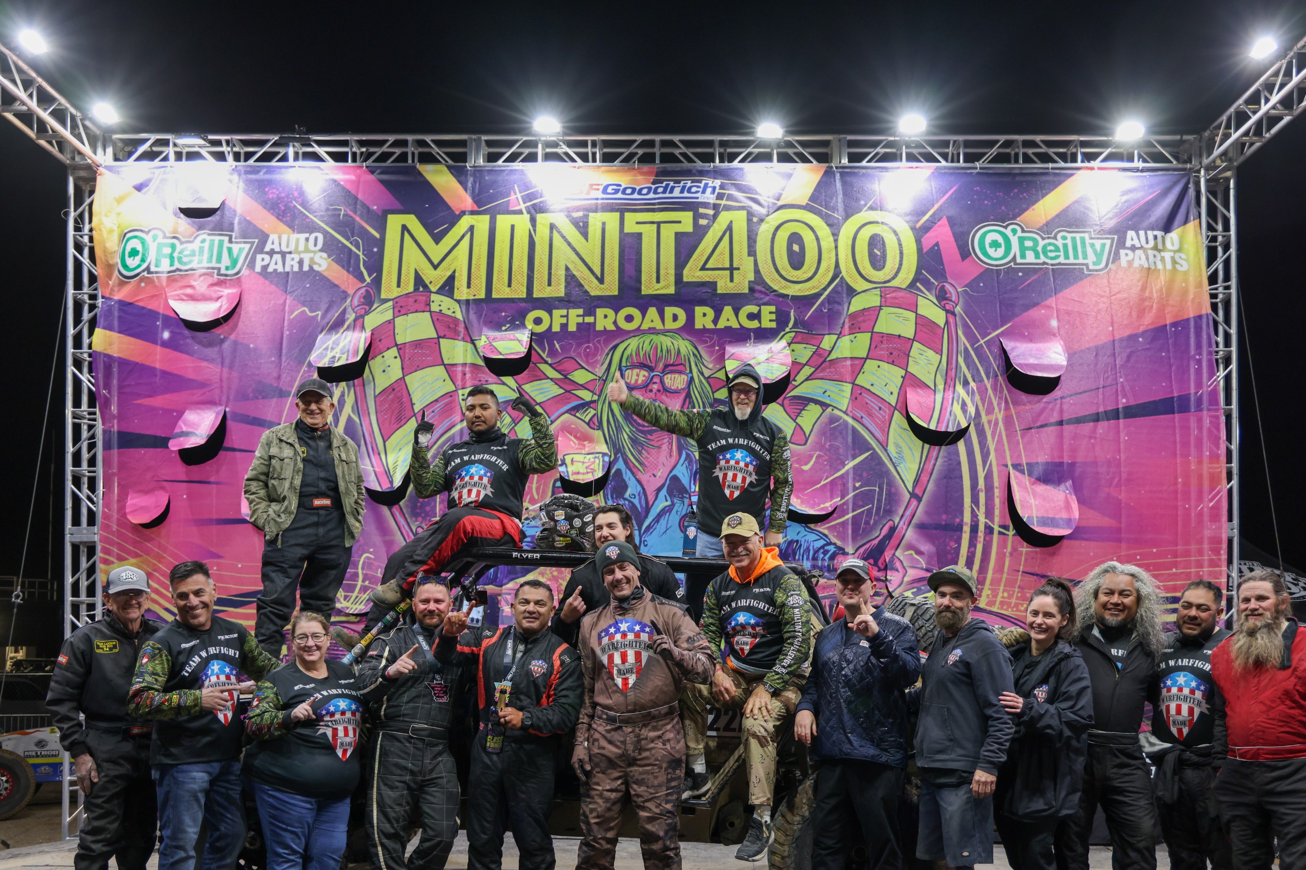 Michelle Jeffries Alarcon Conquers Mint 400 With Warfighter Made