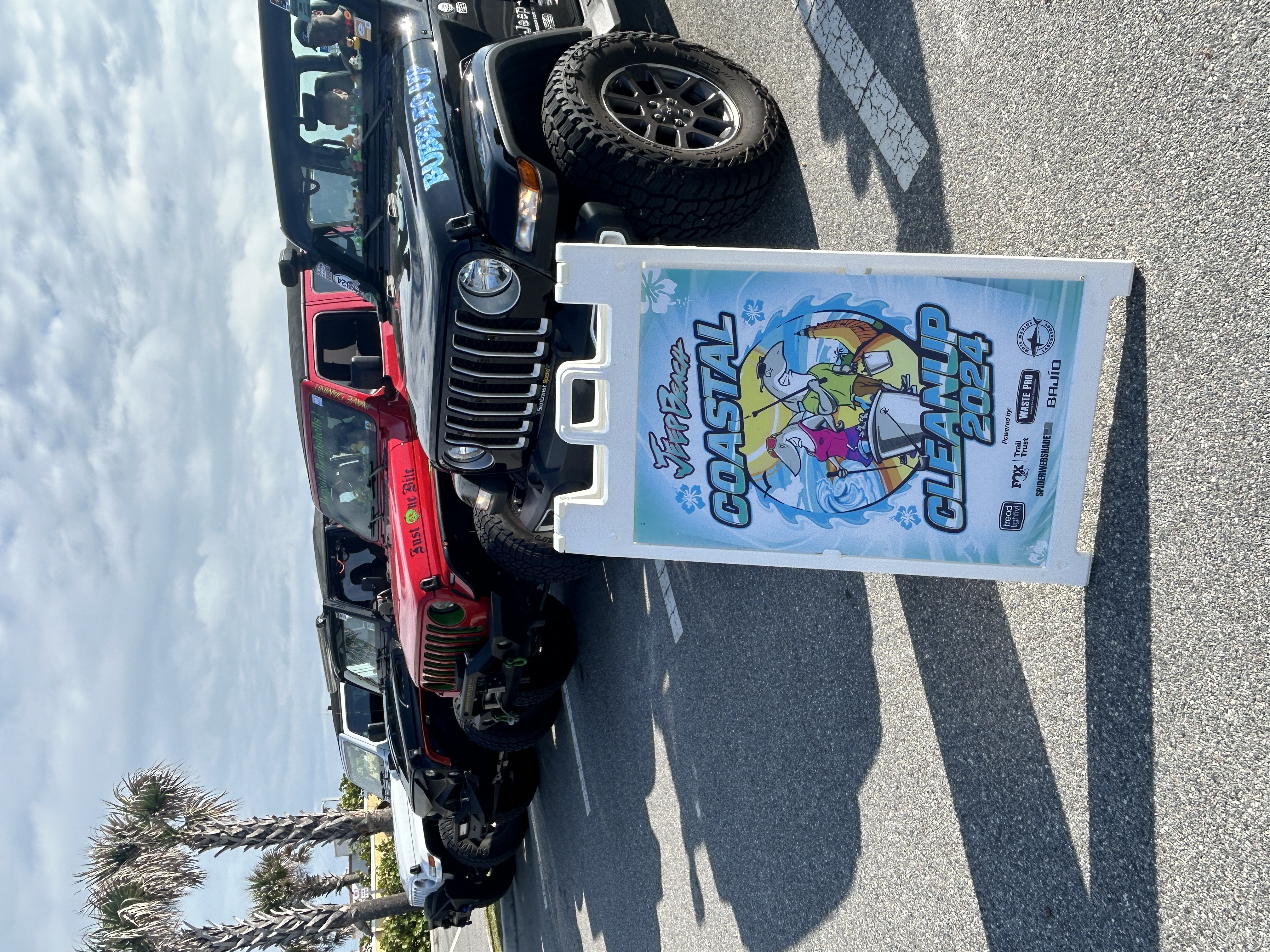 Cleaning up the Coast at Jeep Beach 2024