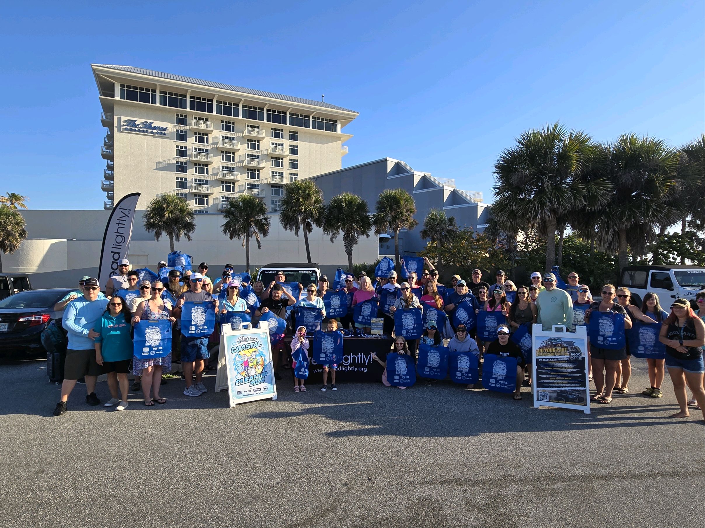 Cleaning up the Coast at Jeep Beach 2024